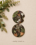 Woodland Camo Car Coaster Set