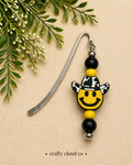 Cowgirl Smiley Face Bookmark