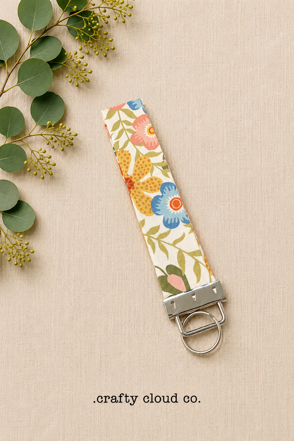 Flower Power Wristlet