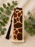 Giraffe Print Bookmark