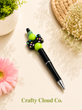 Black & Green Bow