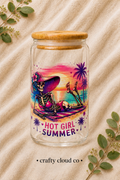 Hot Girl Summer Glass Cup