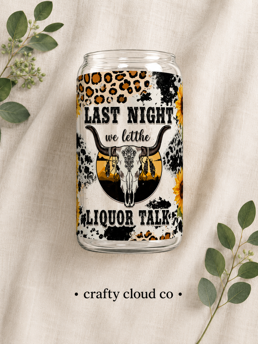 Last Night we let the Liquor talk