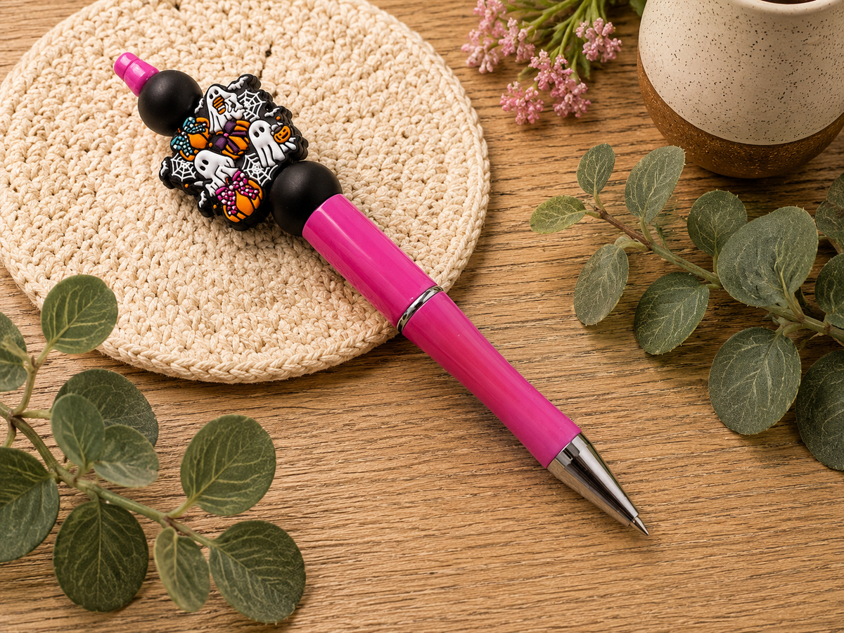 Spooky Treats Beaded Pen