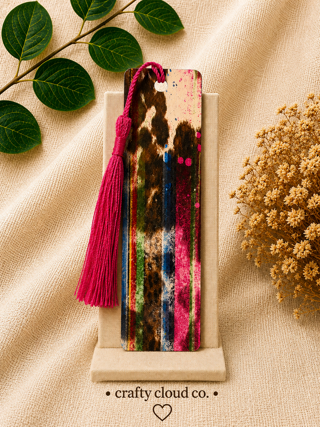 Leopard Serape Bookmark