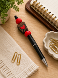 Coffee Cup Love Beaded Pen