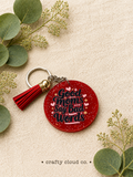 Good Moms Say Bad Words Keychain