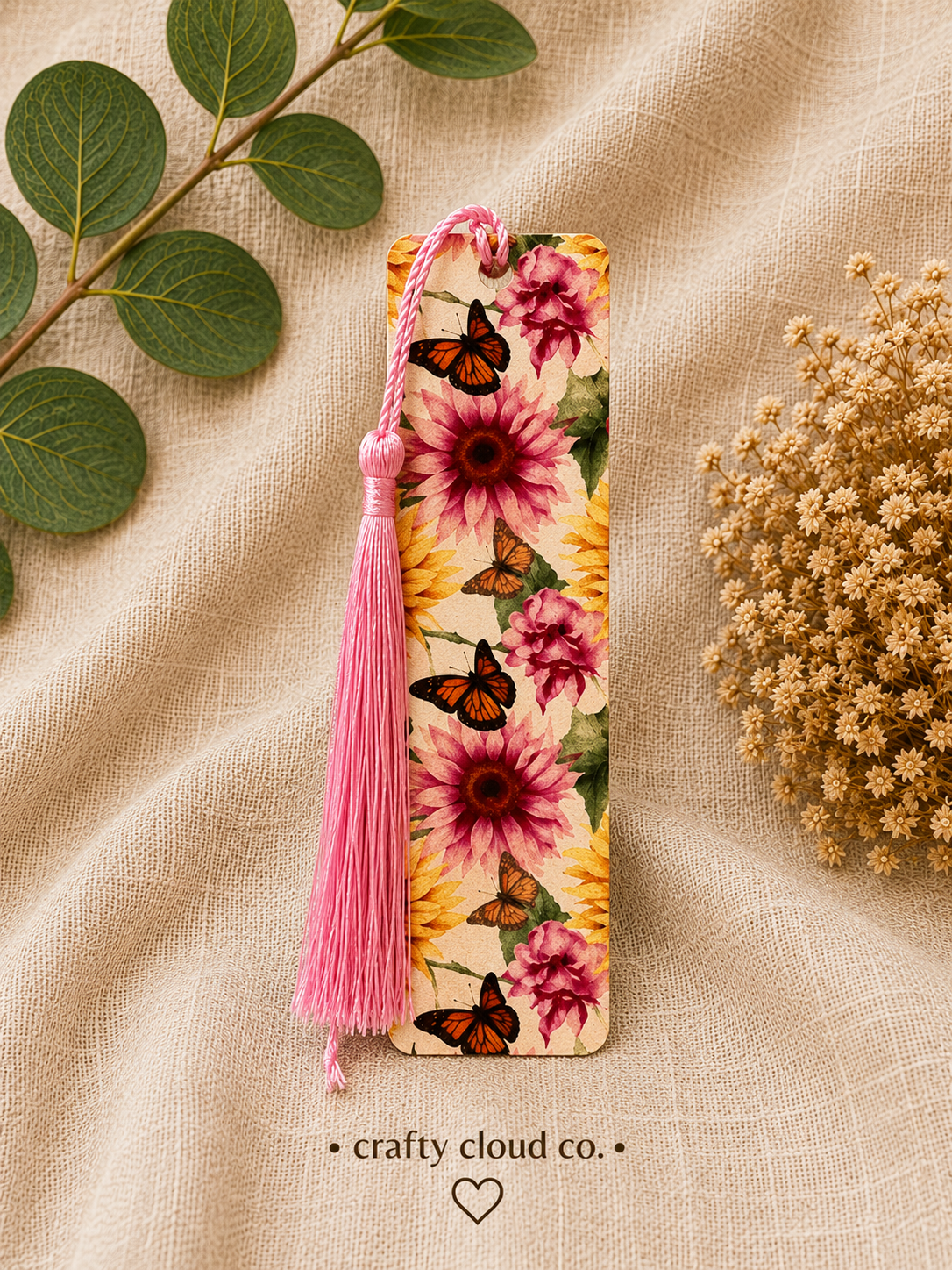 Butterfly Garden Bookmark (