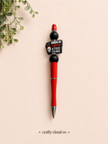 True Crime Lover Beaded Pen