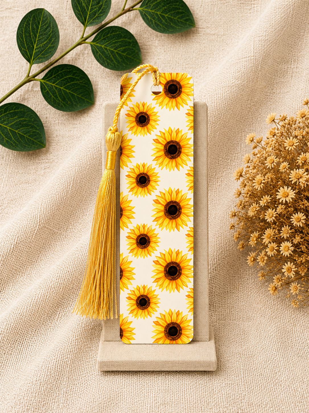 Sunflower Meadow Bookmark