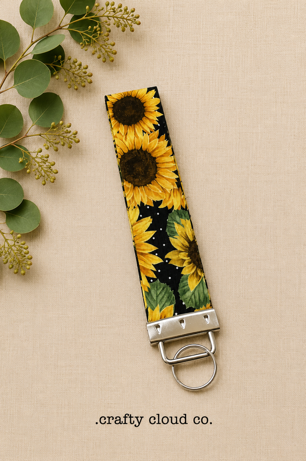 Sunflower Wristlet