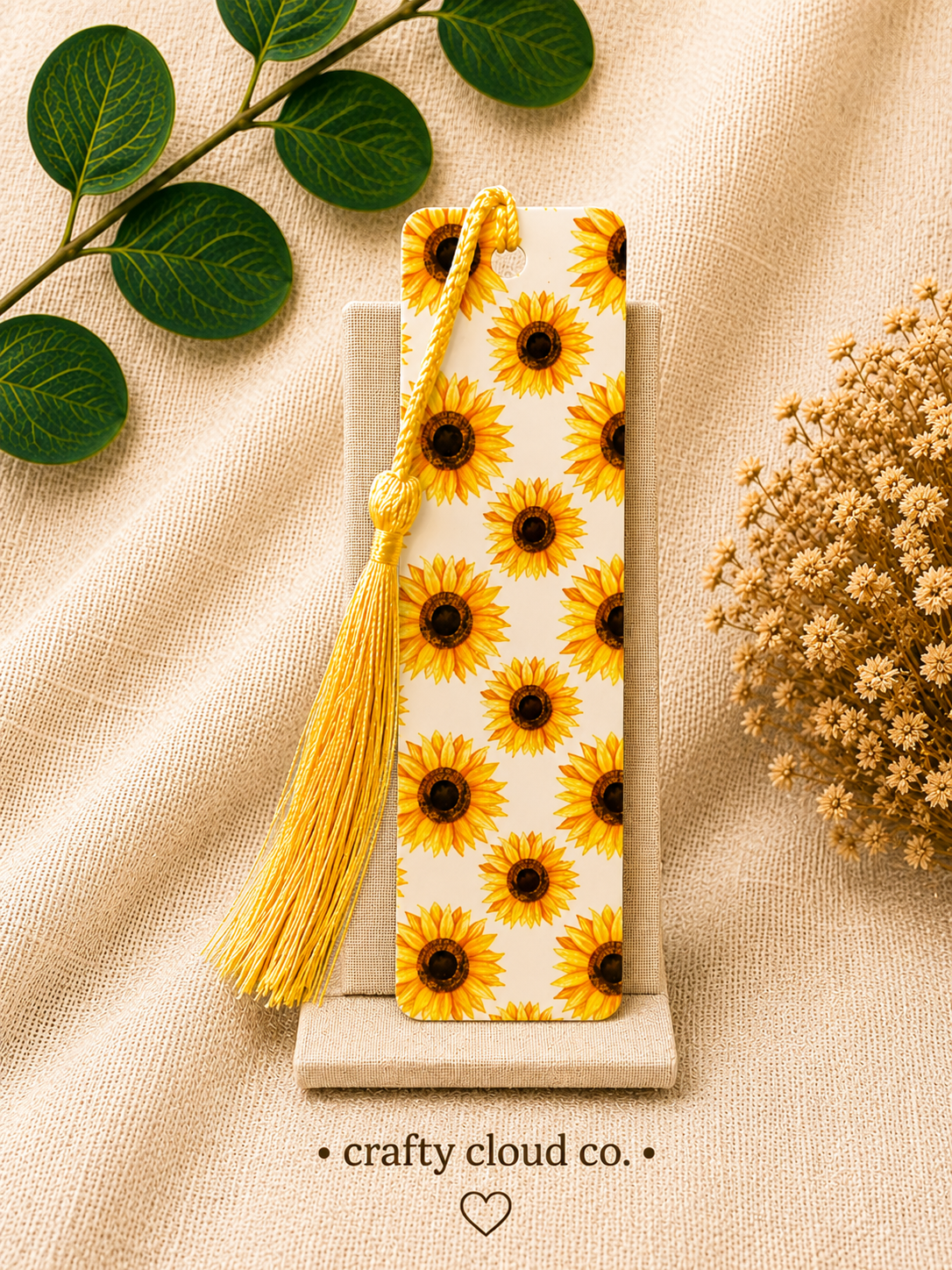 Classic Sunflower Bookmark