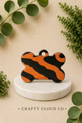 Tiger Stripe Dog Tag