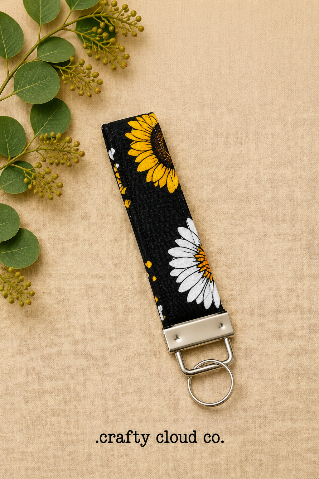 Sunflower Wristlet